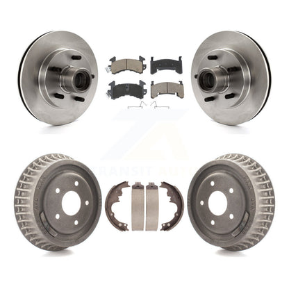 [Avant + Arrière] Kit de Disque et plaquette (céramique) de frein pour Chevrolet S10 GMC Sonoma Blazer Jimmy Isuzu Hombre K8C-102756