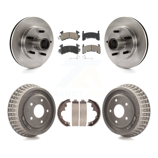[Avant + Arrière] Kit de Disque et plaquette (céramique) de frein pour Chevrolet S10 GMC Sonoma Blazer Jimmy Isuzu Hombre K8C-102756