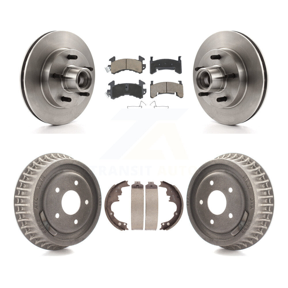 [Avant + Arrière] Kit de Disque et plaquette (céramique) de frein pour Chevrolet S10 GMC Sonoma Jimmy Blazer K8C-102757