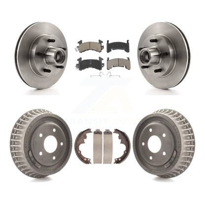 [Avant + Arrière] Kit de Disque et plaquette (céramique) de frein pour Chevrolet S10 GMC Sonoma Jimmy Blazer K8C-102757