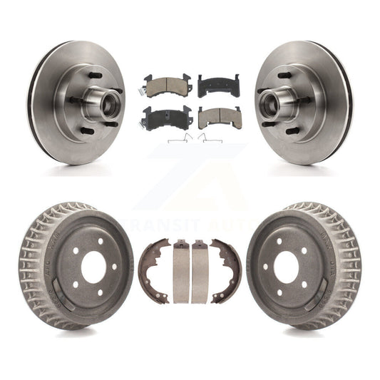 [Avant + Arrière] Kit de Disque et plaquette (céramique) de frein pour Chevrolet S10 GMC Sonoma Jimmy Blazer K8C-102757