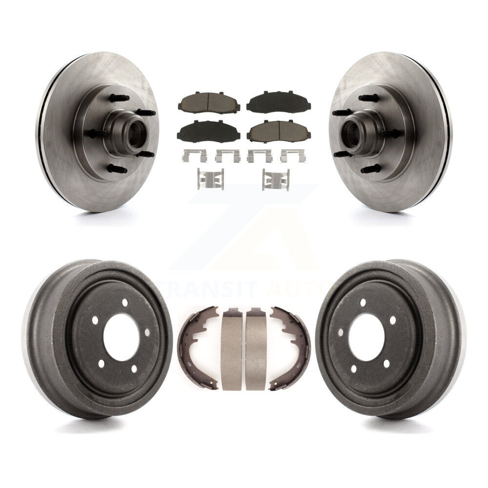 [Avant + Arrière] Kit de Disque et plaquette (céramique) de frein pour Ford F-150 K8C-102762