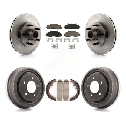 [Avant + Arrière] Kit de Disque et plaquette (céramique) de frein pour Ford F-150 K8C-102762