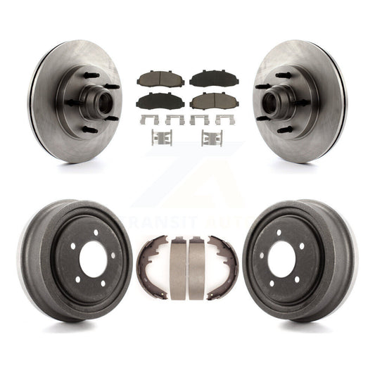 [Avant + Arrière] Kit de Disque et plaquette (céramique) de frein pour Ford F-150 K8C-102762
