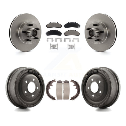 [Avant + Arrière] Kit de Disque et plaquette (céramique) de frein pour Ford Ranger avec 10" Diameter K8C-102764