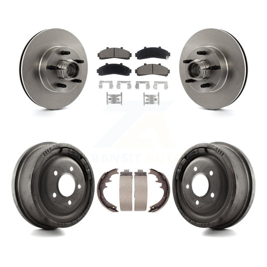 [Avant + Arrière] Kit de Disque et plaquette (céramique) de frein pour Ford Ranger avec 10" Diameter K8C-102764