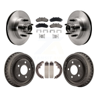 [Avant + Arrière] Kit de Disque et plaquette (céramique) de frein pour Ford Ranger Mazda B2500 B3000 B4000 avec 9" Diameter K8C-102765