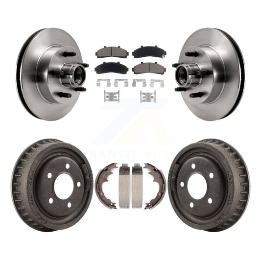 [Avant + Arrière] Kit de Disque et plaquette (céramique) de frein pour Ford Ranger Mazda B2500 B3000 B4000 avec 9" Diameter K8C-102765