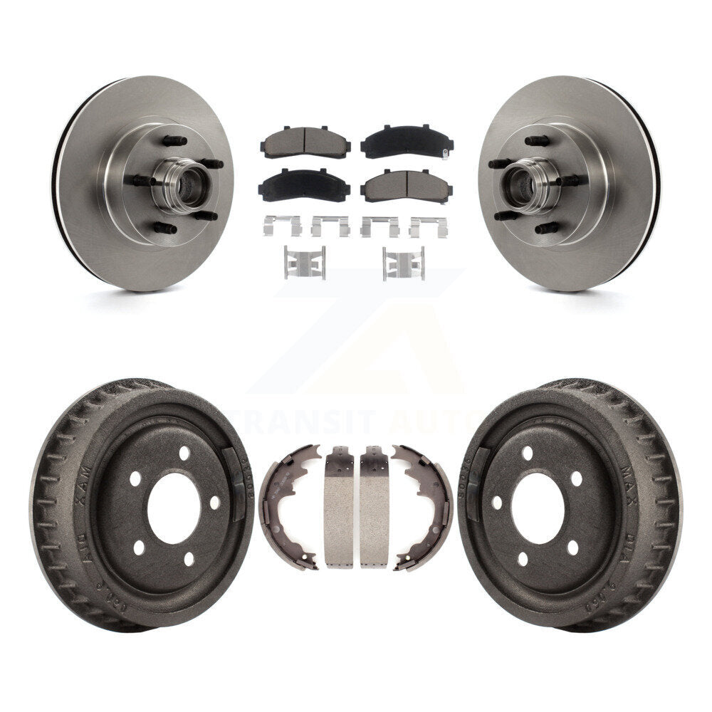 [Avant + Arrière] Kit de Disque et plaquette (céramique) de frein pour Ford Ranger avec 9" Diameter K8C-102766