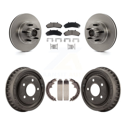 [Avant + Arrière] Kit de Disque et plaquette (céramique) de frein pour Ford Ranger avec 9" Diameter K8C-102766