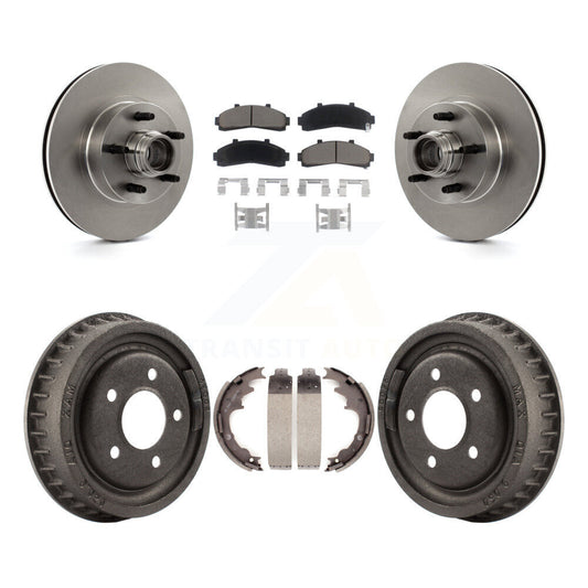 [Avant + Arrière] Kit de Disque et plaquette (céramique) de frein pour Ford Ranger avec 9" Diameter K8C-102766