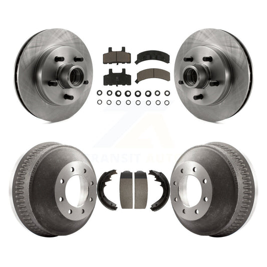 [Avant + Arrière] Kit de Disque et plaquette (céramique) de frein pour 1998-1999 C1500 Suburban Chevrolet GMC avec 13" Diameter GAS engine K8C-102777