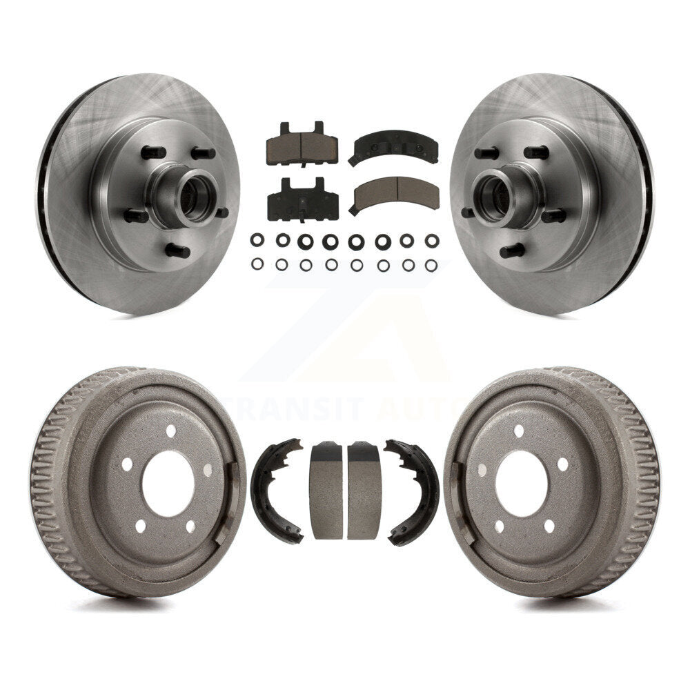 [Avant + Arrière] Kit de Disque et plaquette (céramique) de frein pour Chevrolet C1500 Suburban GMC Yukon K8C-102778