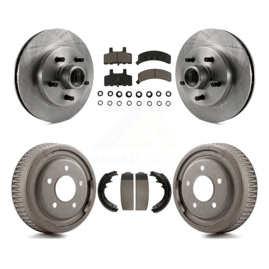 [Avant + Arrière] Kit de Disque et plaquette (céramique) de frein pour Chevrolet C1500 Suburban GMC Yukon K8C-102778