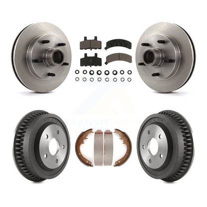 [Avant + Arrière] Kit de Disque et plaquette (céramique) de frein pour 1994-1999 Dodge Ram 1500 RWD K8C-102782
