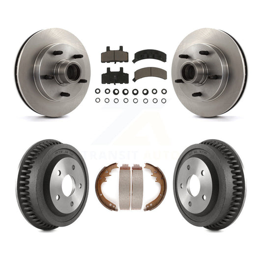 [Avant + Arrière] Kit de Disque et plaquette (céramique) de frein pour 1994-1999 Dodge Ram 1500 RWD K8C-102782