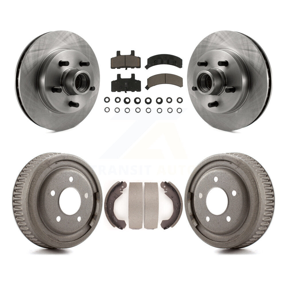 [Avant + Arrière] Kit de Disque et plaquette (céramique) de frein pour GMC Yukon avec 10" Diameter K8C-102783