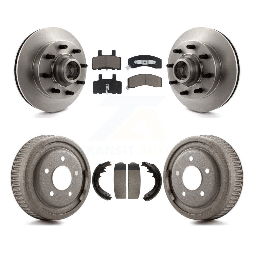 [Avant + Arrière] Kit de Disque et plaquette (céramique) de frein pour GMC Yukon Chevrolet C1500 Suburban K8C-102785