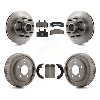 [Avant + Arrière] Kit de Disque et plaquette (céramique) de frein pour GMC Yukon Chevrolet C1500 Suburban K8C-102785