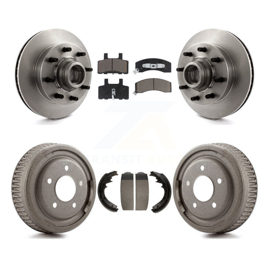 [Avant + Arrière] Kit de Disque et plaquette (céramique) de frein pour GMC Yukon Chevrolet C1500 Suburban K8C-102785