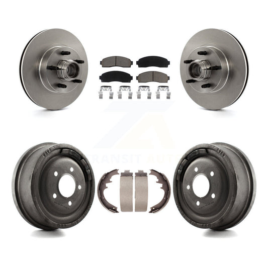 [Avant + Arrière] Kit de Disque et plaquette (céramique) de frein pour 2006-2009 Ford Ranger RWD avec 10" Diameter K8C-102789