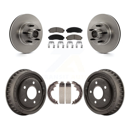 [Avant + Arrière] Kit de Disque et plaquette (céramique) de frein pour 2006-2009 Ford Ranger RWD avec 9" Diameter K8C-102790