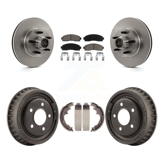 [Avant + Arrière] Kit de Disque et plaquette (céramique) de frein pour 2006-2009 Ford Ranger RWD avec 9" Diameter K8C-102790