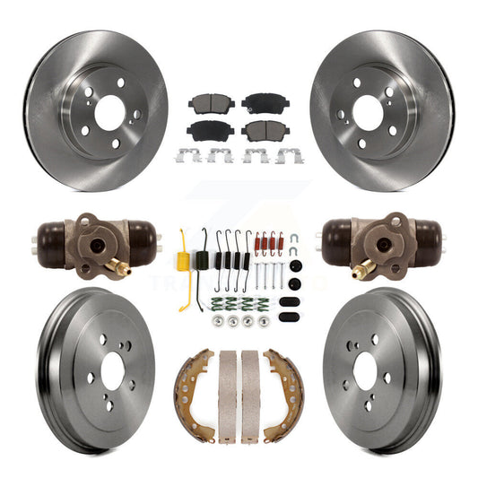 [Avant + Arrière] Kit de Disque et plaquette (céramique) de frein pour 2004-2007 Toyota Prius K8C-102795