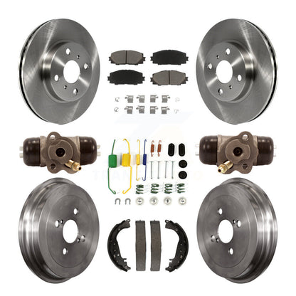 [Avant + Arrière] Kit de Disque et plaquette (céramique) de frein pour Toyota Yaris K8C-102796