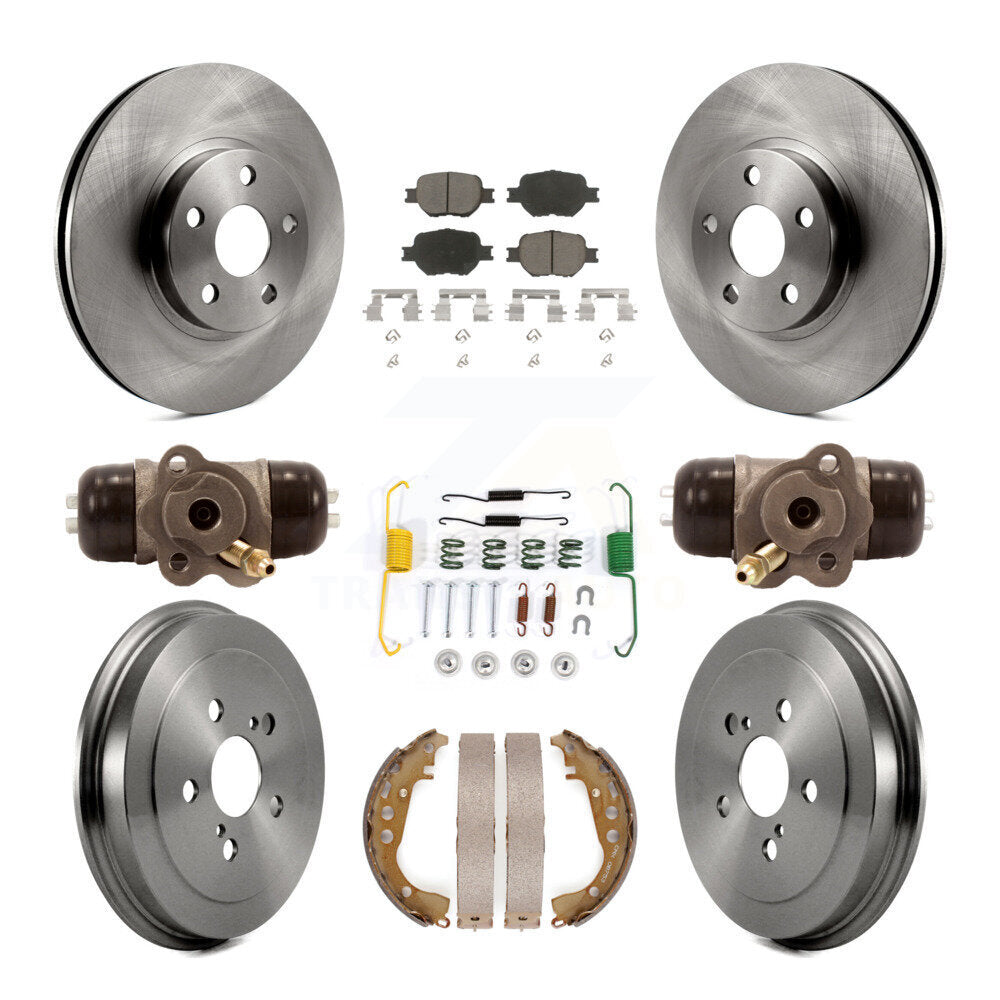 [Avant + Arrière] Kit de Disque et plaquette (céramique) de frein pour 2003-2005 Toyota Celica K8C-102798