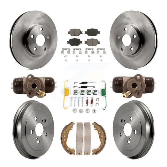 [Avant + Arrière] Kit de Disque et plaquette (céramique) de frein pour 2003-2005 Toyota Celica K8C-102798