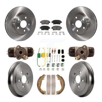 [Avant + Arrière] Kit de Disque et plaquette (céramique) de frein pour 2008 Toyota Prius K8C-102799