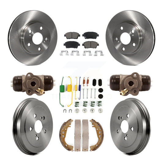 [Avant + Arrière] Kit de Disque et plaquette (céramique) de frein pour 2008 Toyota Prius K8C-102799
