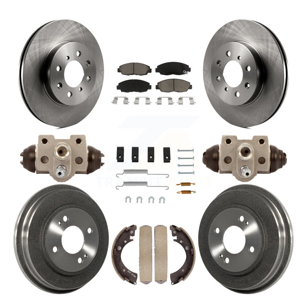 [Avant + Arrière] Kit de Disque et plaquette (céramique) de frein pour Honda Civic K8C-102800