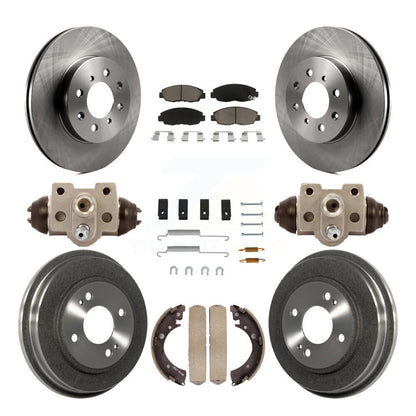 [Avant + Arrière] Kit de Disque et plaquette (céramique) de frein pour Honda Civic K8C-102800