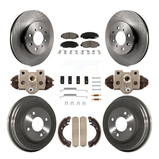 [Avant + Arrière] Kit de Disque et plaquette (céramique) de frein pour Honda Civic K8C-102800
