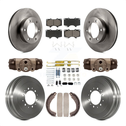[Avant + Arrière] Kit de Disque et plaquette (céramique) de frein pour 2004-2006 Toyota Tundra K8C-102802 par Transit Auto