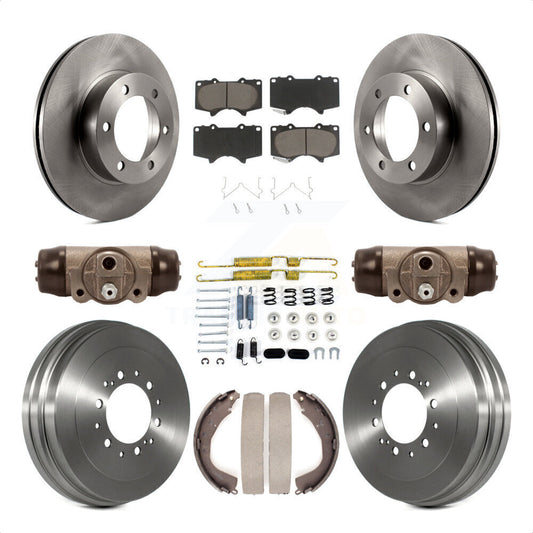 [Avant + Arrière] Kit de Disque et plaquette (céramique) de frein pour 2004-2006 Toyota Tundra K8C-102802 par Transit Auto