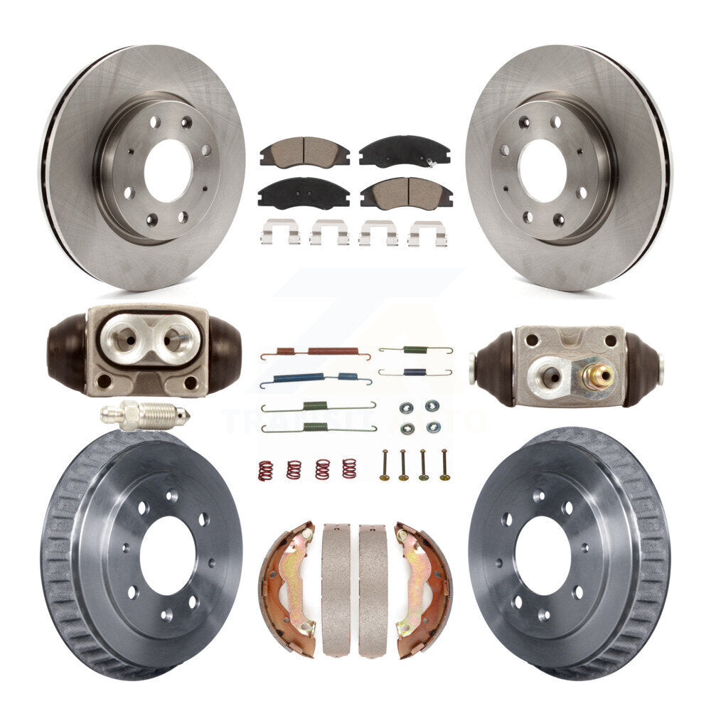 [Avant et Arrière] Disque et plaquette de frein pour 07-09 Kia Spectra rear brakes K8C-102808