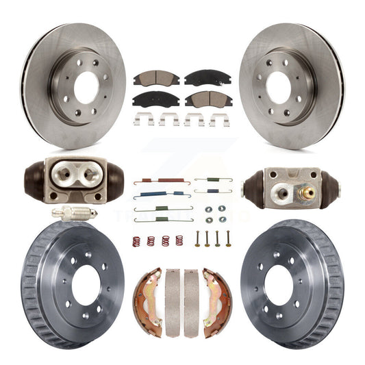 [Avant et Arrière] Disque et plaquette de frein pour 07-09 Kia Spectra rear brakes K8C-102808