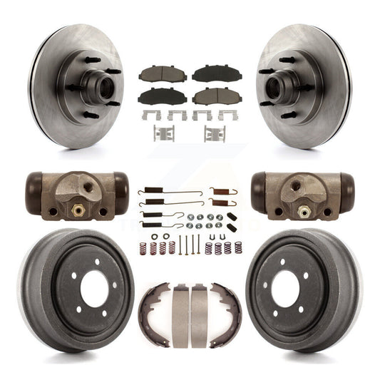 [Avant + Arrière] Kit de Disque et plaquette (céramique) de frein pour Ford F-150 K8C-102849