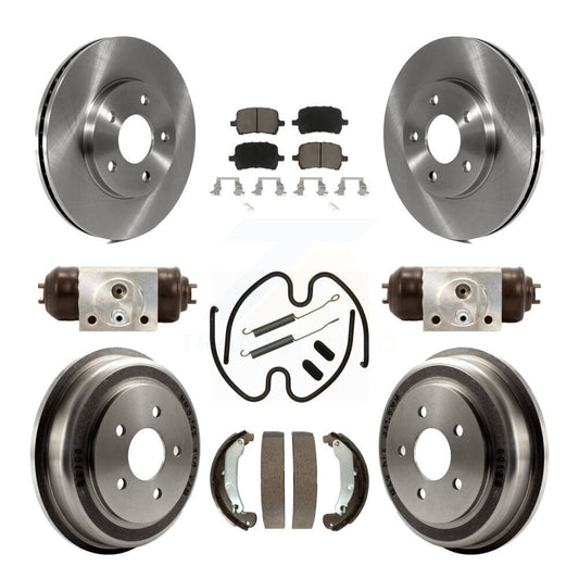 [Avant + Arrière] Kit de Disque et plaquette (céramique) de frein pour Chevrolet HHR K8C-102868