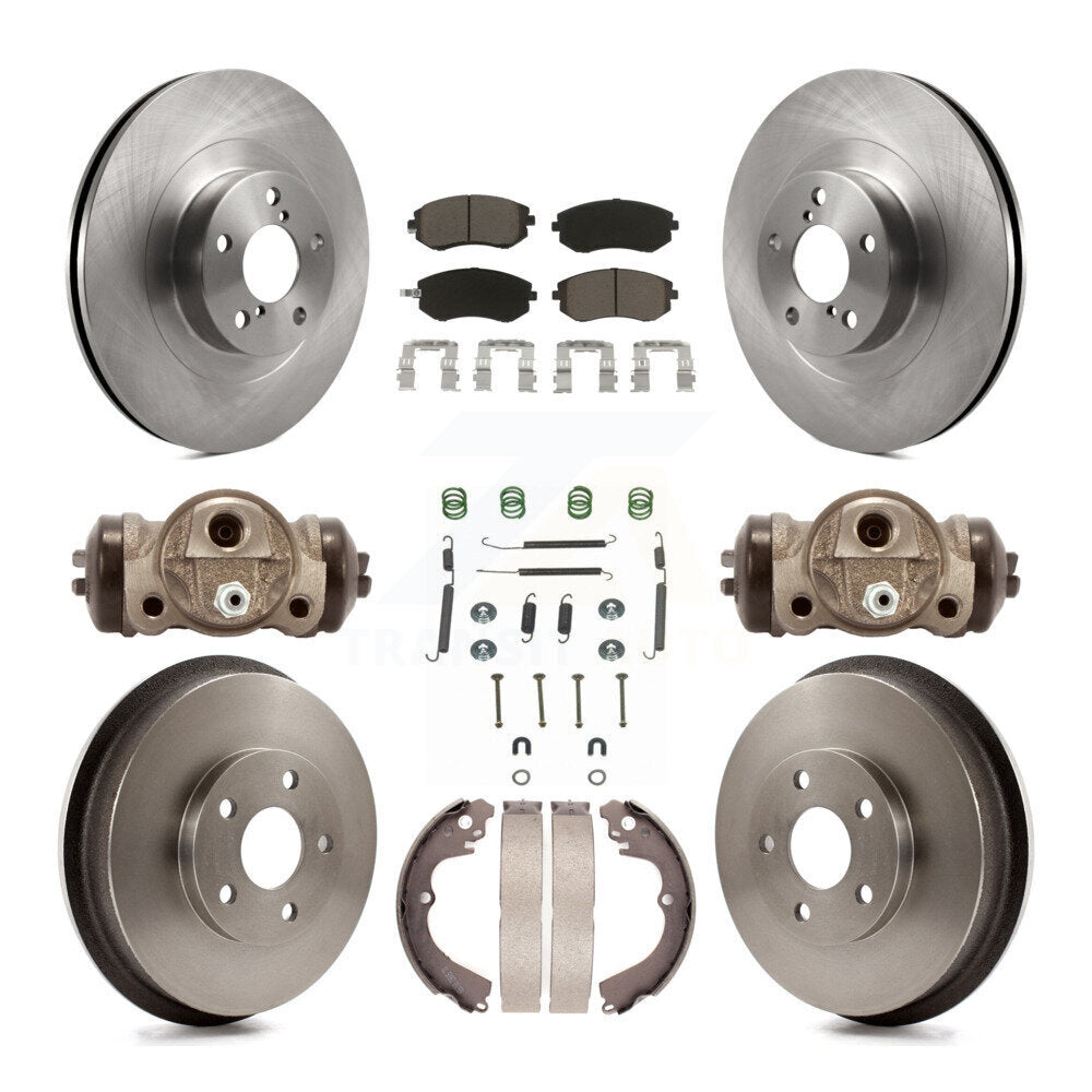 [Avant + Arrière] Kit de Disque et plaquette (céramique) de frein pour Subaru Forester Impreza K8C-102874