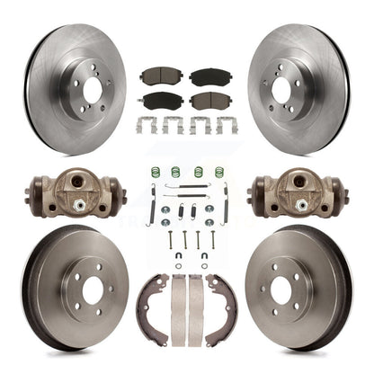 [Avant + Arrière] Kit de Disque et plaquette (céramique) de frein pour Subaru Forester Impreza K8C-102874