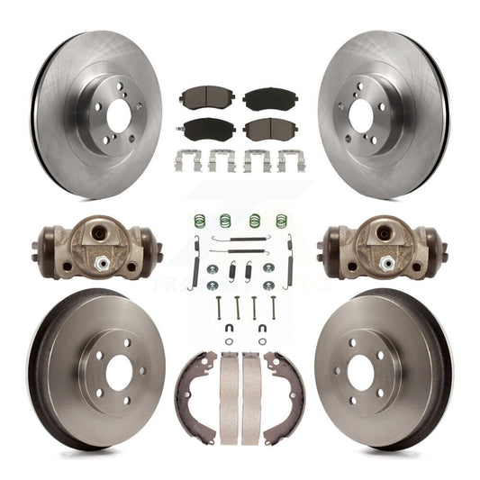 [Avant + Arrière] Kit de Disque et plaquette (céramique) de frein pour Subaru Forester Impreza K8C-102874