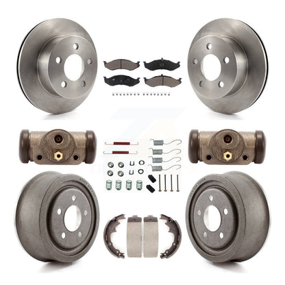 [Avant + Arrière] Kit de Disque et plaquette (céramique) de frein pour Jeep Wrangler TJ K8C-102891