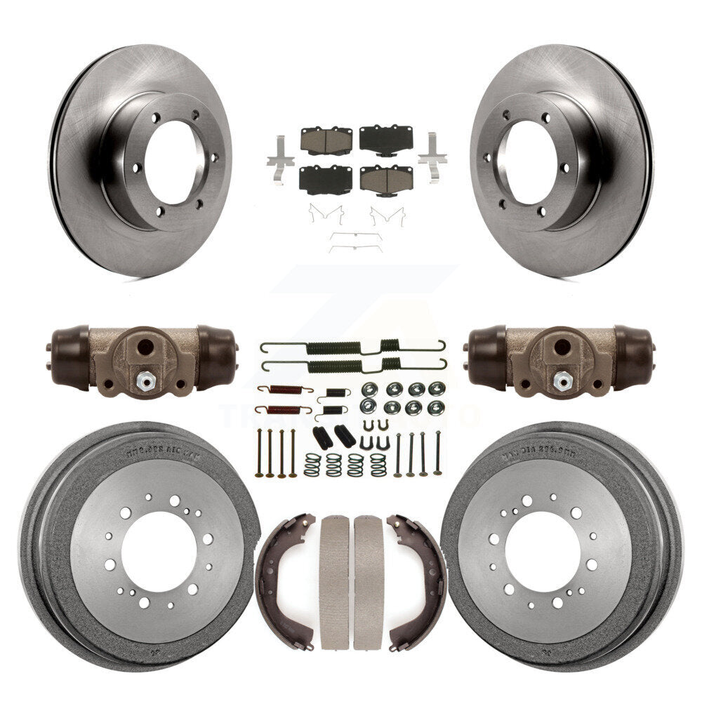 [Avant + Arrière] Kit de Disque et plaquette (céramique) de frein pour Toyota Pickup 4Runner K8C-102900