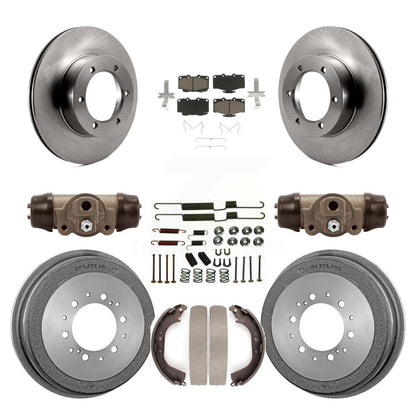 [Avant + Arrière] Kit de Disque et plaquette (céramique) de frein pour Toyota Pickup 4Runner K8C-102900