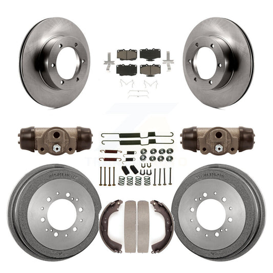 [Avant + Arrière] Kit de Disque et plaquette (céramique) de frein pour Toyota Pickup 4Runner K8C-102900