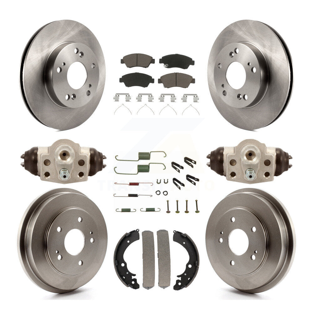 [Avant + Arrière] Kit de Disque et plaquette (céramique) de frein pour Honda Civic K8C-102901